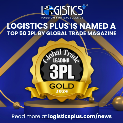 Logistics Plus Named a 2024 Top 50 3PL by Global Trade Magazine